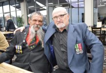 Mates reunited on Anzac Day
