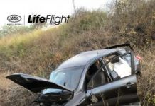 Two hospitalised after vehicle swerves to reportedly avoid kangaroo