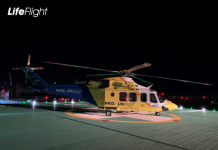 CRITICAL: Bicycle rider airlifted after crash