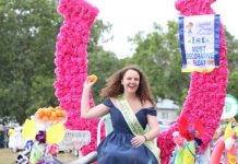 Festival paints the town orange