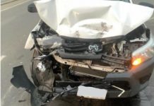 Man injured after crash