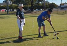 SOCIALS: Sipping Rosé and playing croquet