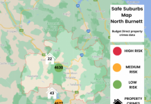 Burnett’s dangerous suburbs revealed