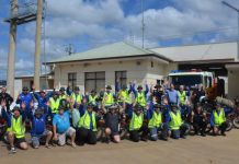 Burnett fire fighters rock the mo’