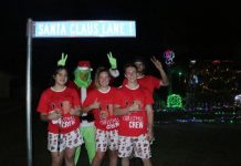 Lighting up Christmas cheer