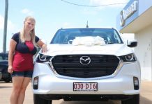 “Best Christmas ever”: Swickers employee wins car giveaway