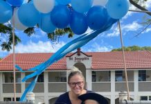 All smiles for their big day