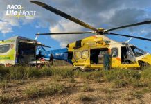Air rescue for Old Cooranga man