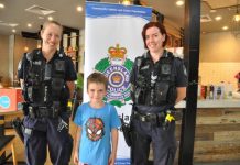 Coffee catch up with the cops