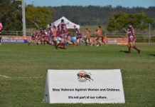 DV message to hit centre field