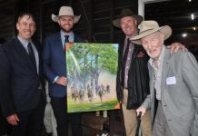 Jockey’s painting helps others