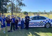 Mundubbera cops promote rural road safety