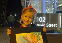 Kindy artists make their mark
