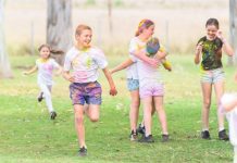 School celebrates ‘explosion of colour’