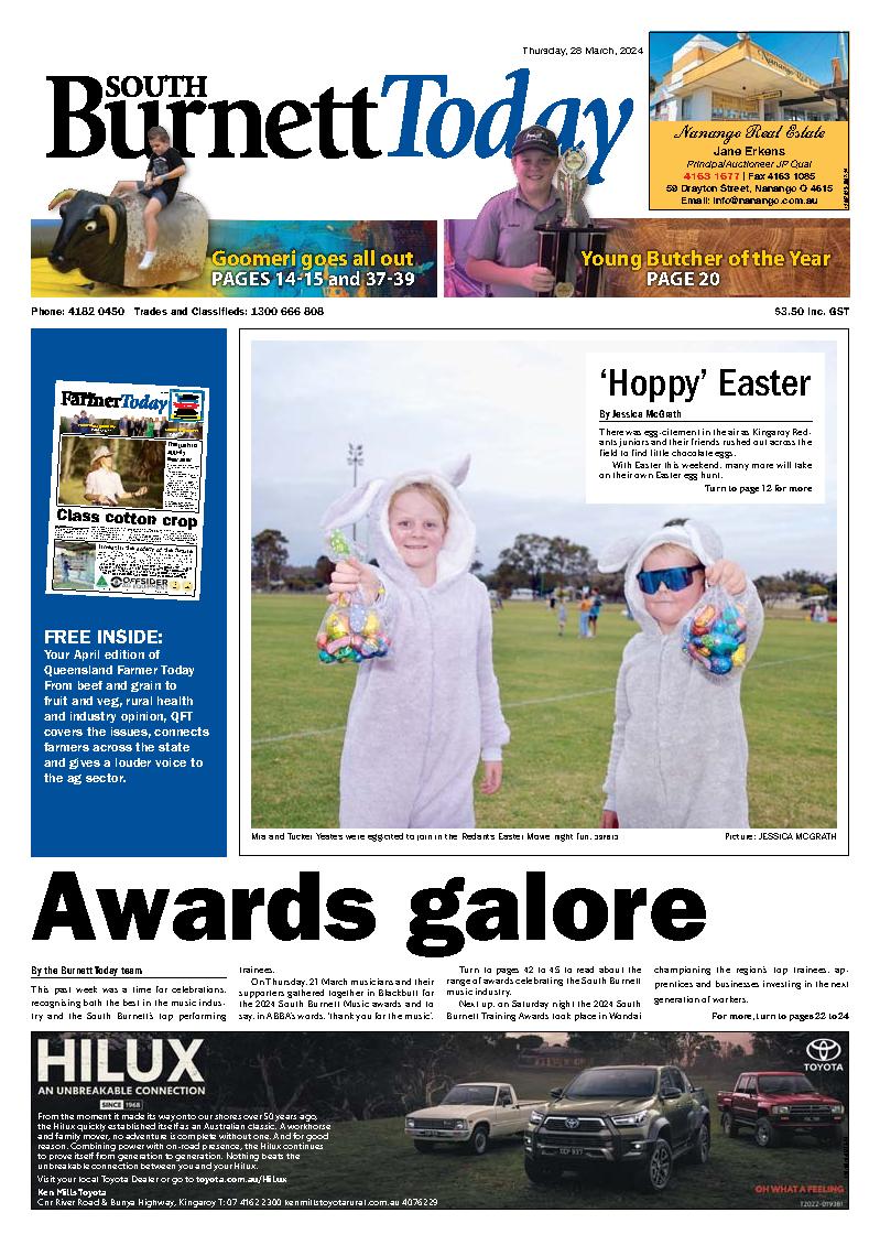 South Burnett Today - 28th March 2024 | Burnett Today