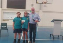 Cheque for edible garden