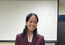 Mia’s distinguished medal