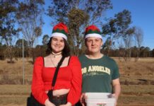 IN PICS: July Christmas in Nanango