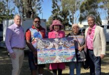 Council presented with indigenous artwork