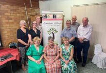 Flag Motion, Visits and Gunther Village