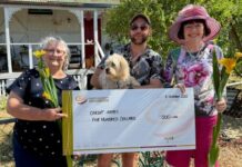 Rates notice winner delighted