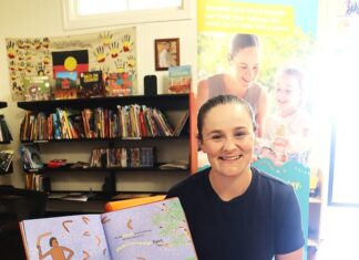 Cherbourg’s storytime with Ash Barty