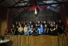 Carols sung in the bush