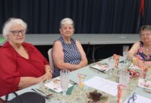 Seniors embrace Christmas