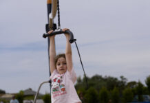 ‘Flying fox’ inbound at Benarkin