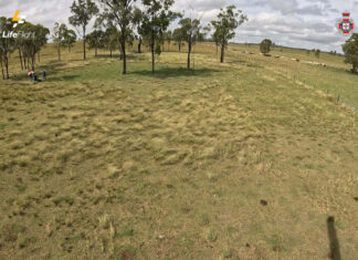 Man airlifted after mustering incident