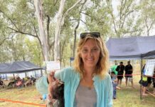 Family fishing at Boondooma