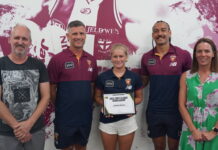 Cherbourg gun kicking goals