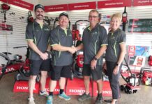 Ollies Mower changes gears