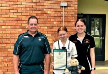 Teen’s bravery rewarded